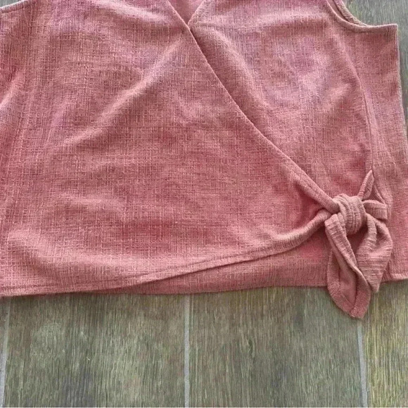 MADEWELL Texture & Thread Wrap-Tie Tank Top Style: L8969 Sz M Side Tie office - Picture 5 of 9